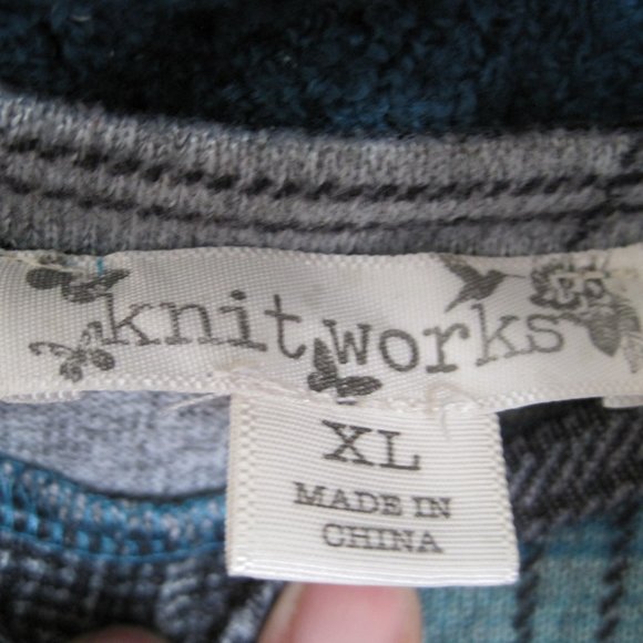 Knitworks dress & scarf sz XL girls - Picture 4 of 6